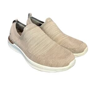 Skechers Lattimore Carlow Slip On Sneaker Shoes Men 9 Light Brown Breezy Comfort